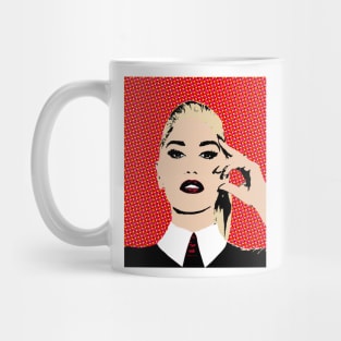 gwen stefani style pop art Mug